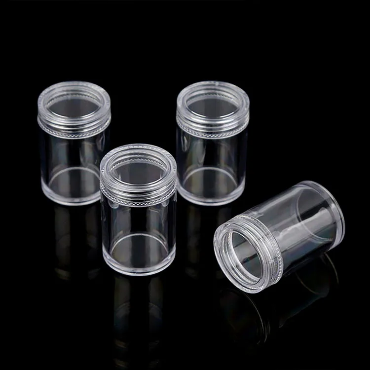 PET Honey Jars with Caps, Clear Plastic Cylindrical Food Bottles with plastic Lids China  Suppliers