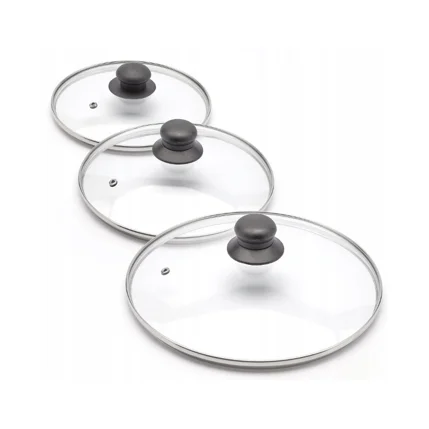 Lid for Cooking Pot High Quality G Type Tempered Glass Lid Kitchen Pot Lid Cover Cookware Parts Floating Glass