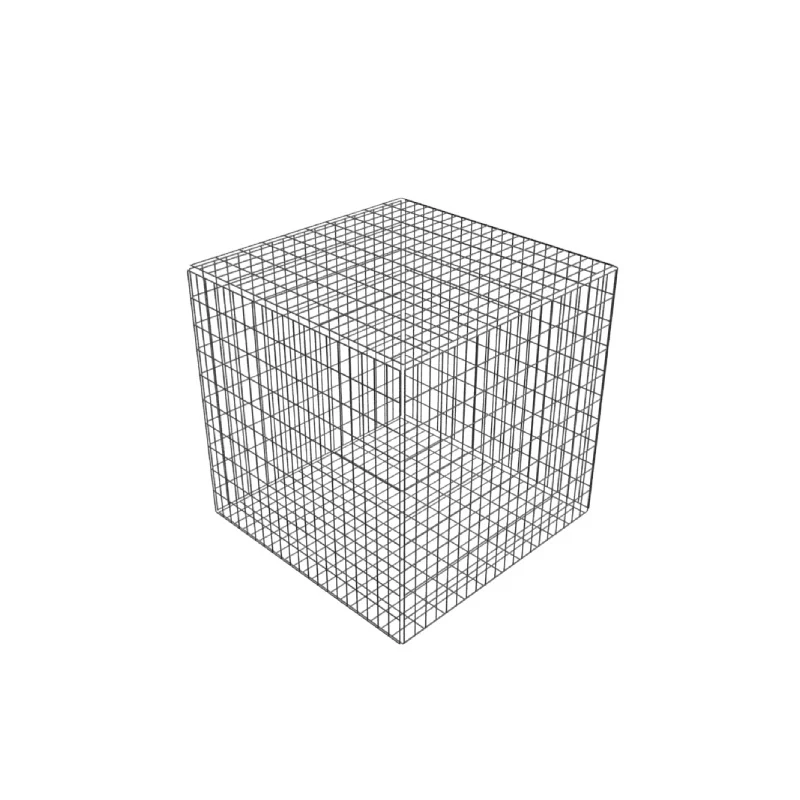 1x1x1 м 3 8 мм оцинкованная сварная сетка габионная корзина для