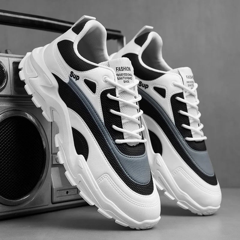 2023 Usa hot Sneakers Men Shoes High Top Sock Chunky Male Outdoor Walking Sport Lightweight Thick Bottom Running Sports Shoes