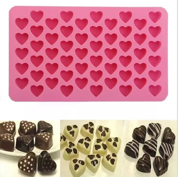 Hot sell heart-shaped chocolate Multi Function Silicone Rubber Soap Mold Chocolate Mould