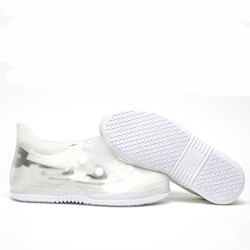 Многоразовый Прочный чехол для обуви Противоскользящий Силиконовый водонепроницаемый ПВХ чехол для обуви резиновые сапоги