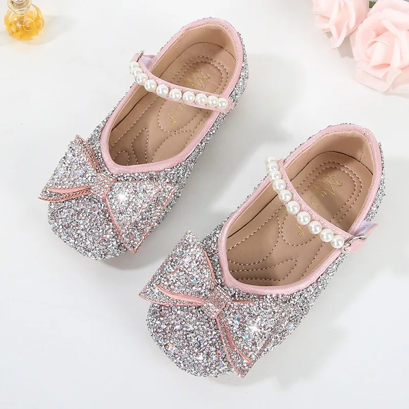 Children Shoes Elegant Party Birthday Fancy Shoes kids Princess Girls For Cosplay Shoes