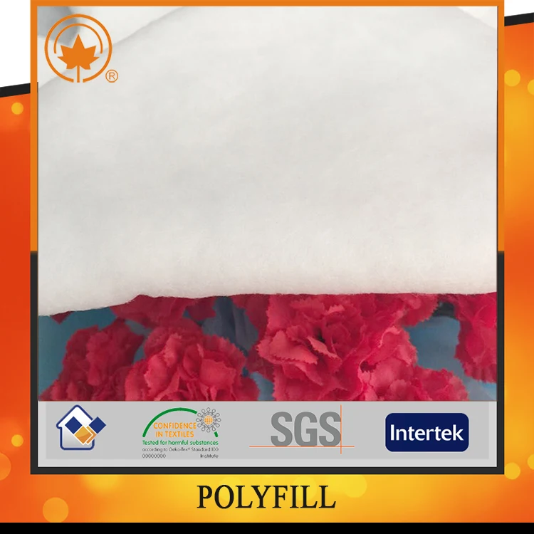 High quality polyester r applicable to filling/wadding for home textile