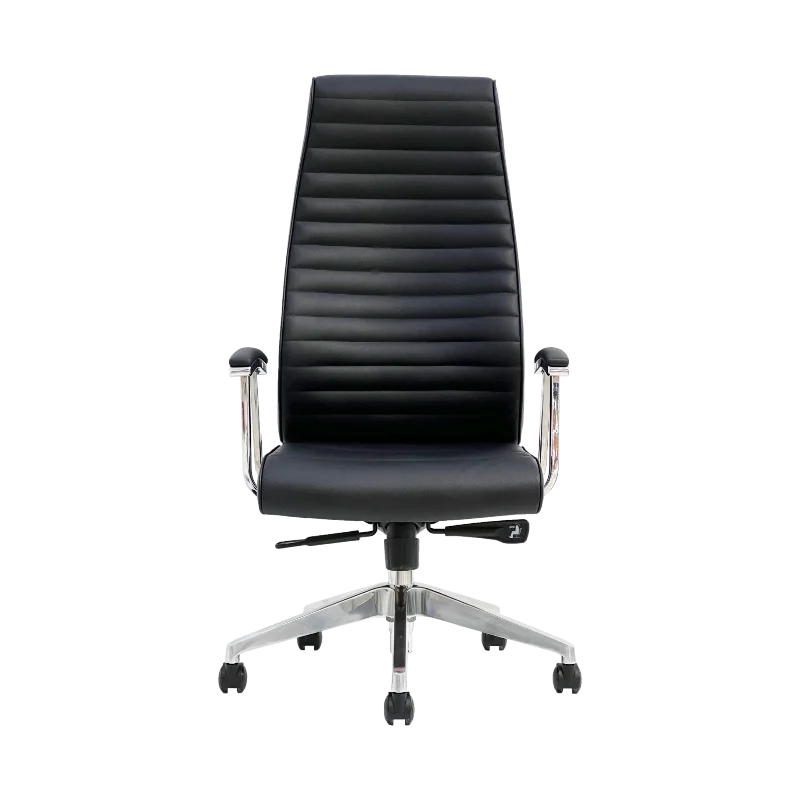 Modern Factory Price OEM Luxury Executive Pu Office Chair Ergonomic Wooden Frame Swivel Executive Leather Office Chairs