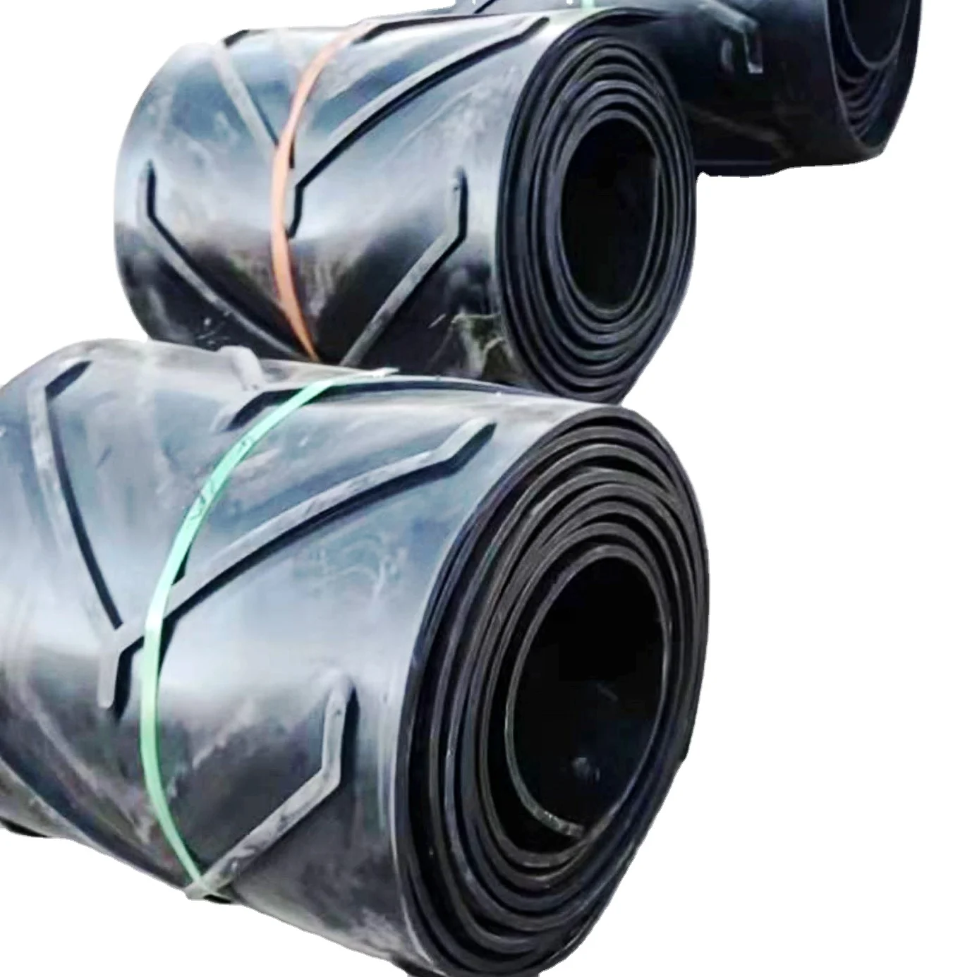 fire resistant c15 c17 c25 c32  ep fabric 5 ply conveyor chevron belting