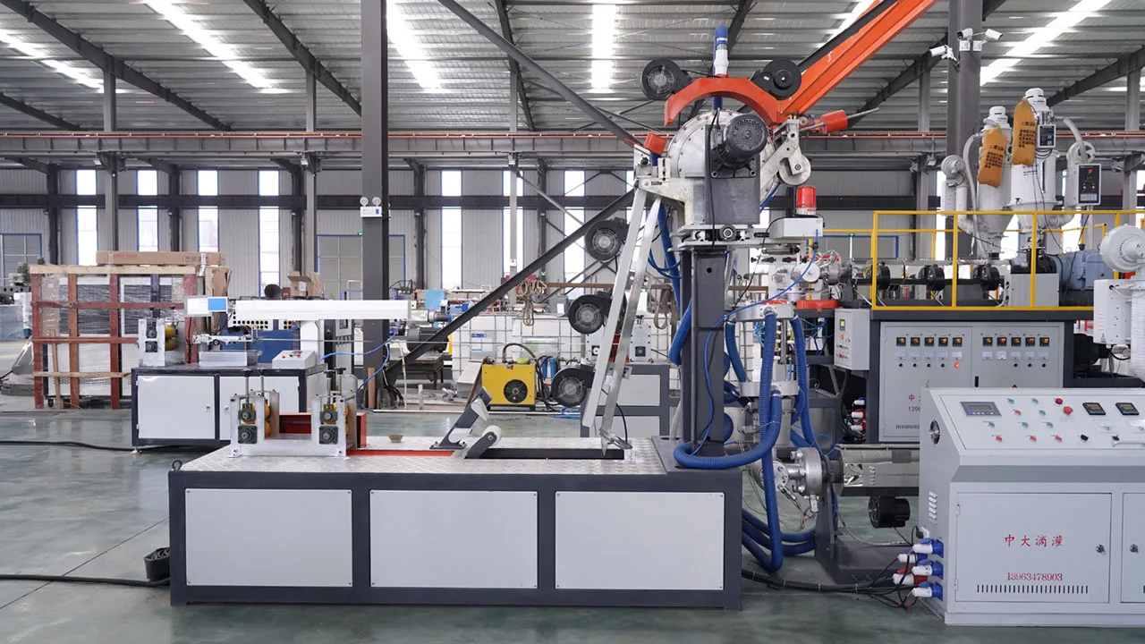 New HDPE LDPE LLDPE drip pipe production line For water saving irrigation pipe manufacture