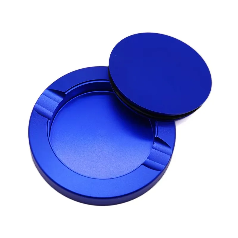 NC machining aluminum alloy custom logo design double-layer dual-purpose box lip cigarette box snuff box slug can