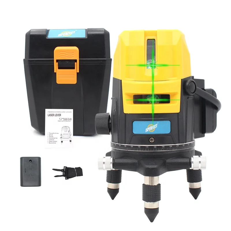532nm laser land leveling machine nivel laser with lithium battery