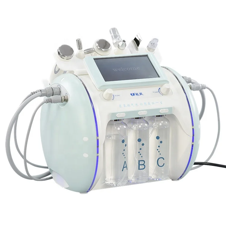 Новая 6 в 1 гидро-машина для глубокой очистки кожи лица омоложения лифтинга микродермабразии оборудование салона