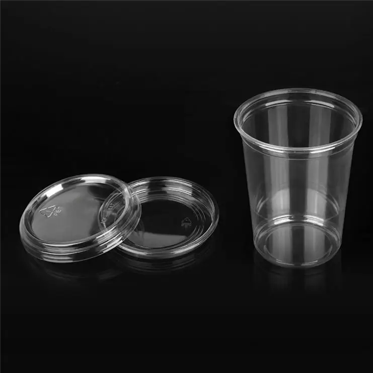 
Factory Direct 120Ml PET Plastic Pudding Cup Jelly Cup Double Skin Milk Cup With Lid 