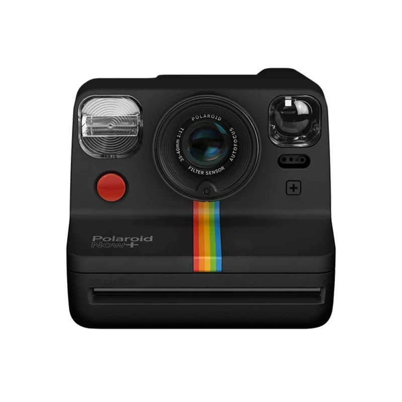 Горячая точка Polaroid, фотография Polaroid Now Plus радужной камеры гонщика для однократного изображения в черном и белом цветах (1600747772329)