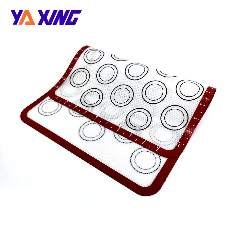 Bakeware Eco-Friendly Silicone macaron mat for grill