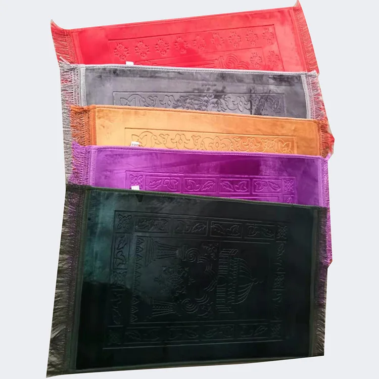 80*120cm Rectangle Soft Thick Prayer Mat Muslim Rug