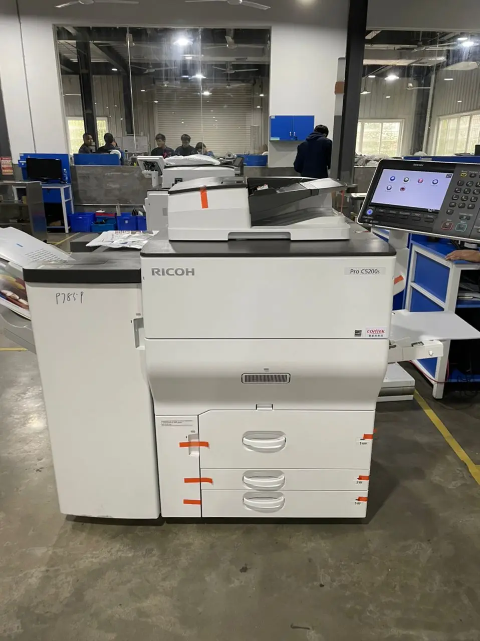 Восстановленный копировальный аппарат Pro C5200s производственное оборудование копитек