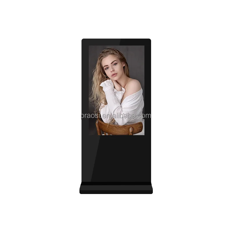 Desktop Android WiFi Smart Digital Signage Display 10 Inch IPS LCD Advertising Player With Mobile App Remote Upload