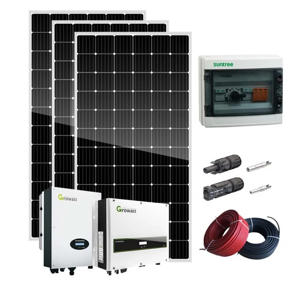 Solar 5000w System Panel Set 2kw 3kw 4kw 5kw Ethernet 200ah RS485 Liquid Cooling 25 Years Life Time Off Grid Solar System