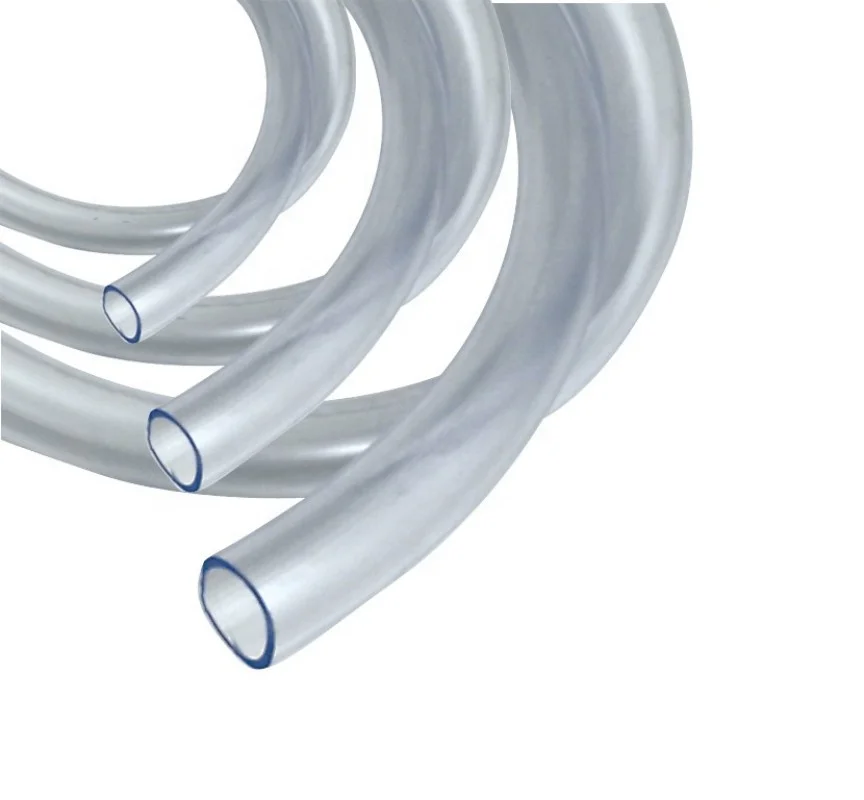 factory Flexible Transparent plastic pvc clear braided hose tube/clear vinyl pvc transparent hose