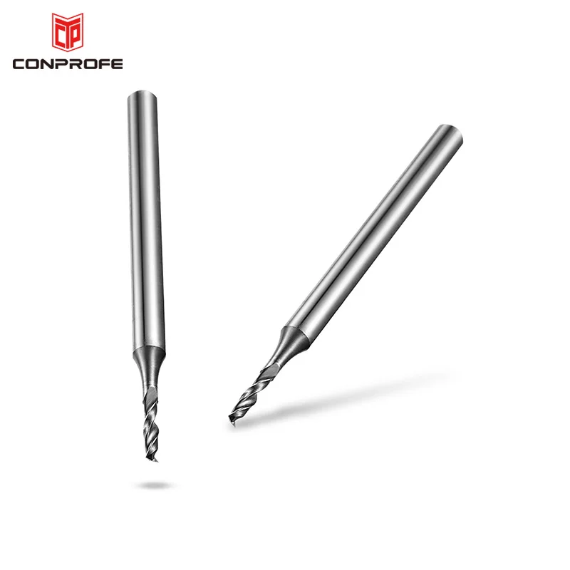 Cemented Carbide Drilling Tool High Hardness Of Flutes Solid Carbide Twist Drill Bits For Aluminum Alloy