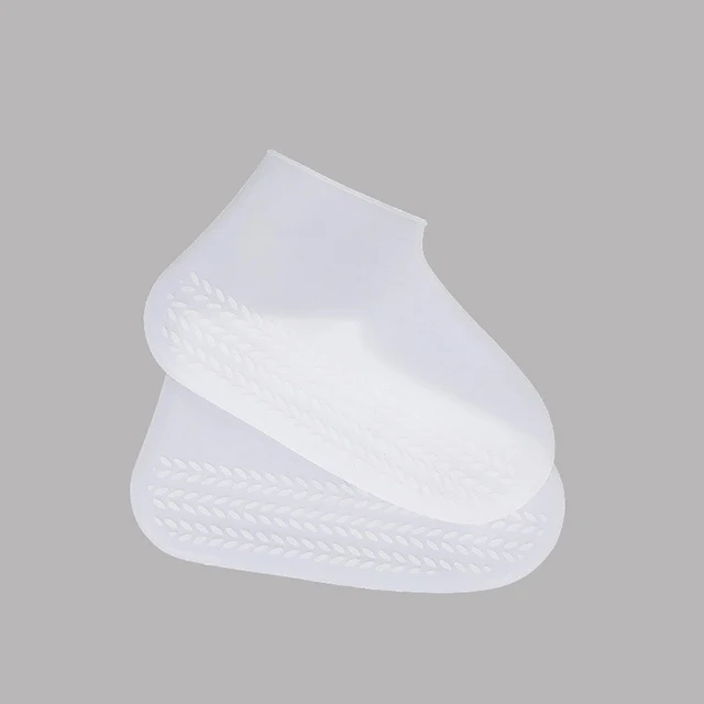 Reusable Unisex Rain Boots Waterproof Shoe Cover Silicone Shoes Protectors Rain Boots for Indoor Outdoor Rainy Days