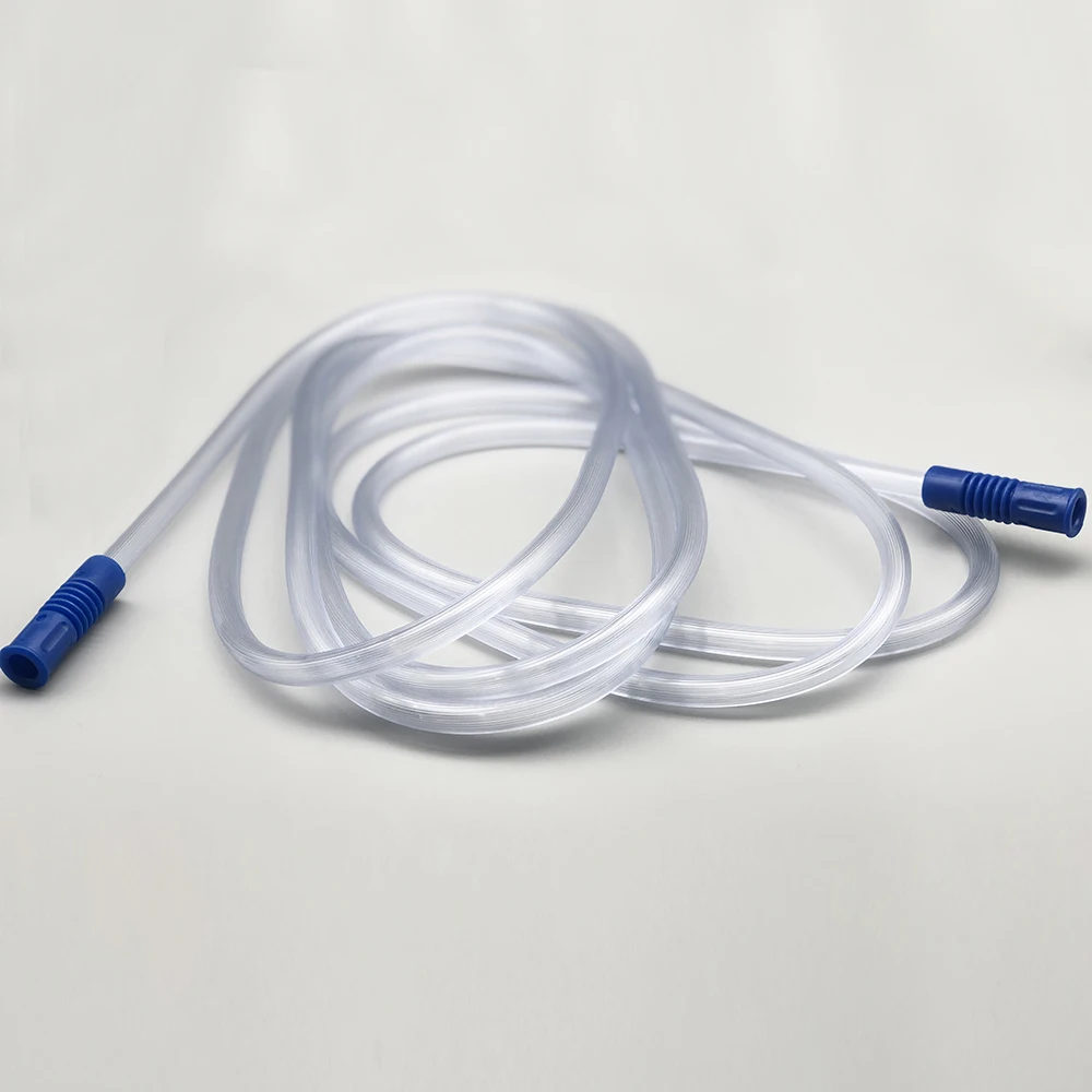 Medical grade pvc sleeved suction catheter tube sterile close disposable irrigation and suction catheter