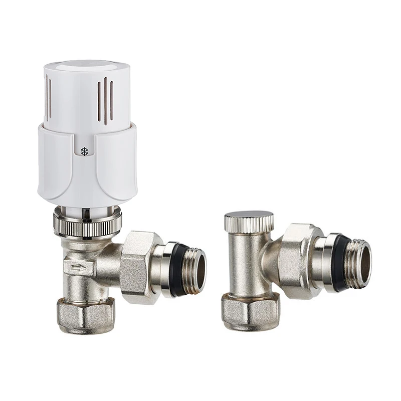 Threaded self-sealing waterproof angel floor heating pex radiator valve