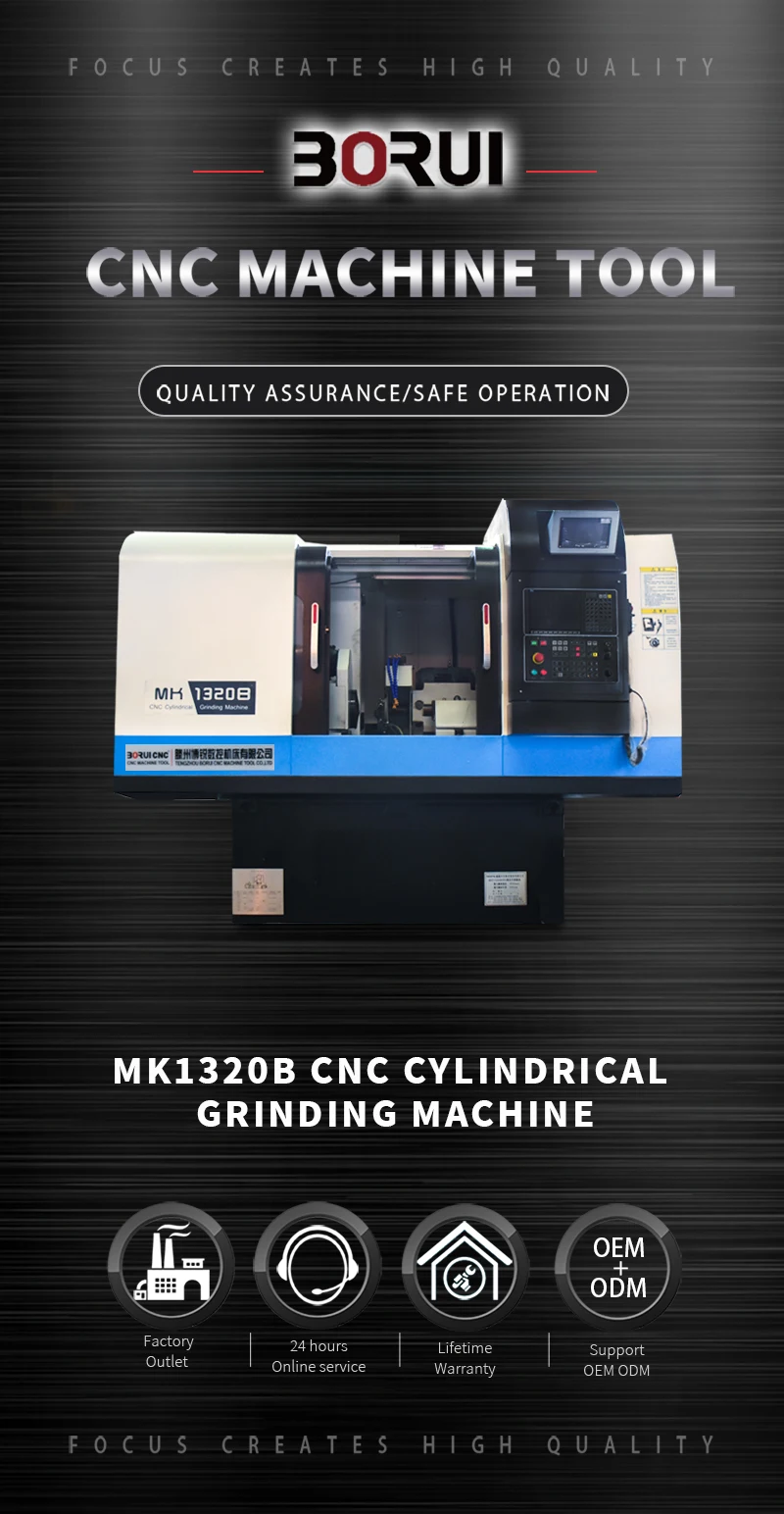 CNC Внешний цилиндрический шлифовальный станок MK1332 цена Высокое качество станков длина шлифовки 1000/1500 мм размер шлифовального круга 600 мм