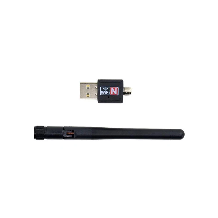  2020 лучшая цена мини USB беспроводной адаптер 300 Мбит/с WIFI приемник 802.IIN с антенной 2 0 Сетевая карта
