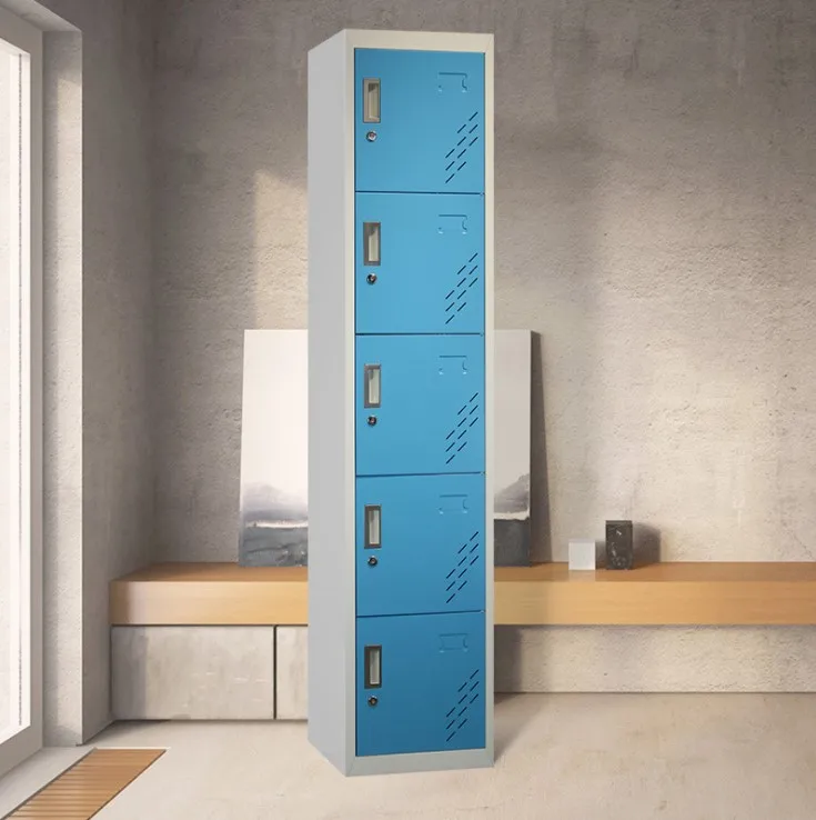 8 Door Steel Almirah Locker Single Casiers Vestiai Casier Pour Ouvrier
