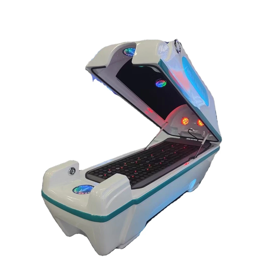 Photon Light Therapy Pulsating Electromagnetic Field Infrared Massage Spa Capsule Sauna Bed Equipment