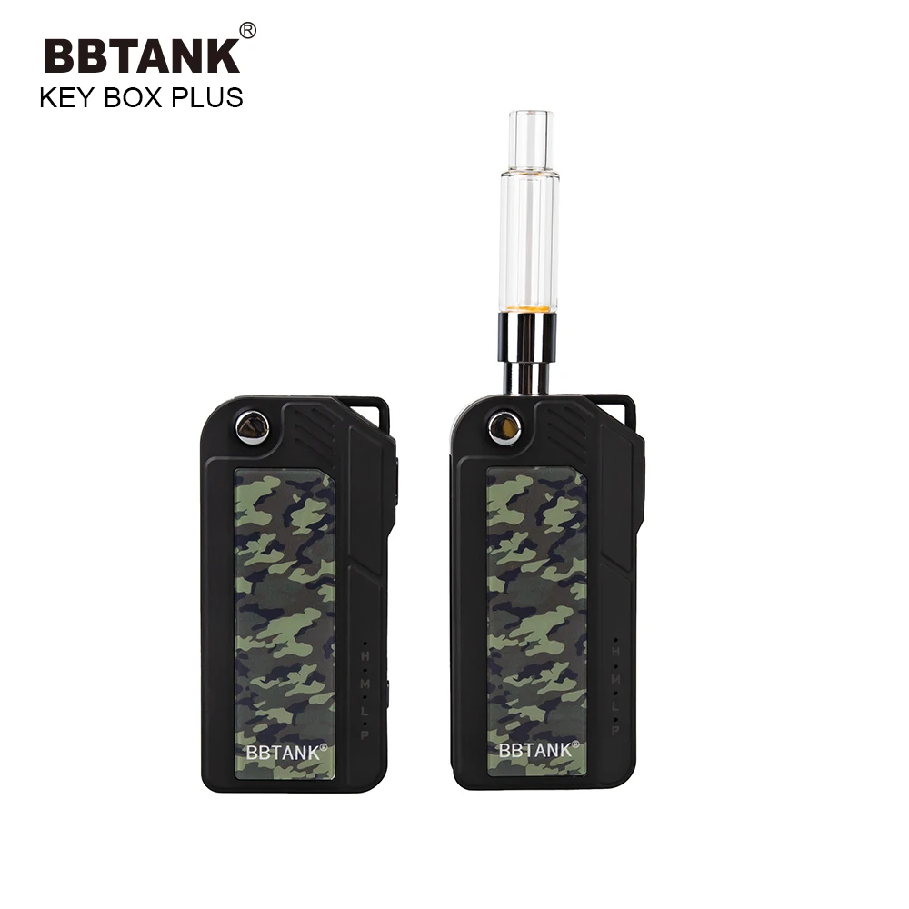 
BBtank box plus 510 thread carts battery 650mah adjustable voltages key flip battery 