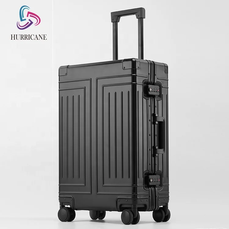 
High quality new style full aluminum suitcase set 4pcs trolley luggage bag 