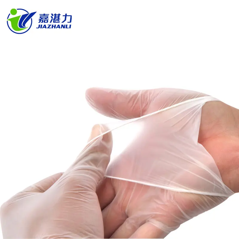 100PCS Good Price High Quality Clear Powder Free Disposable Vinyl Gloves