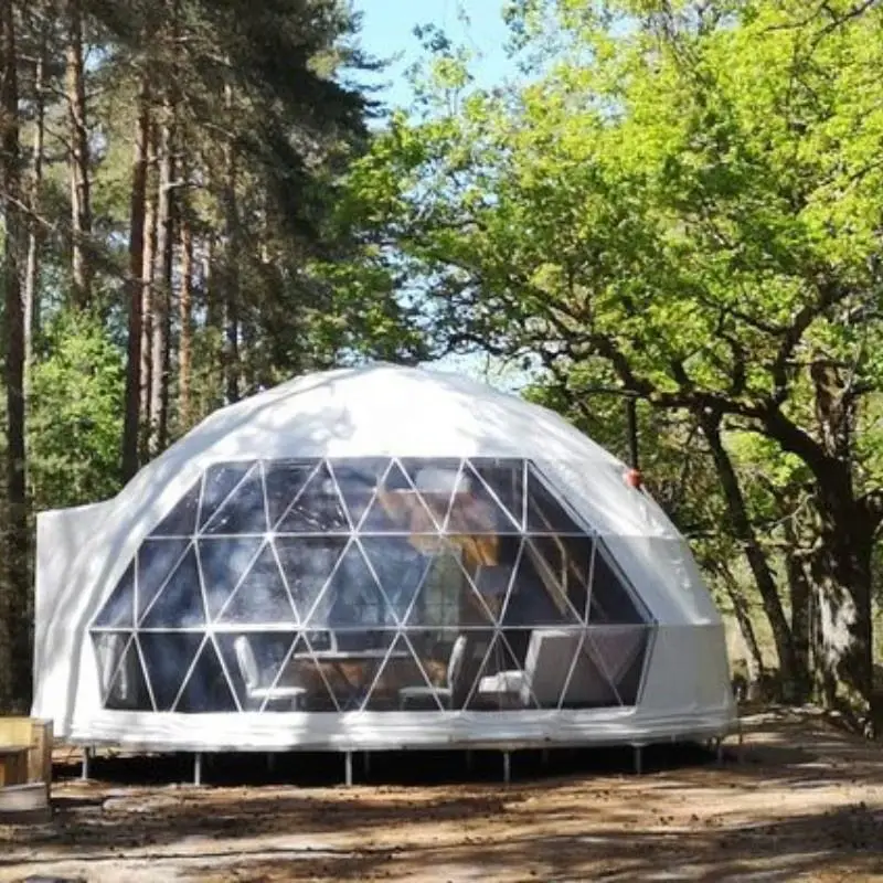 Internet celebrity the same style glamping tent garden business party can be customized activity dome spherical tent