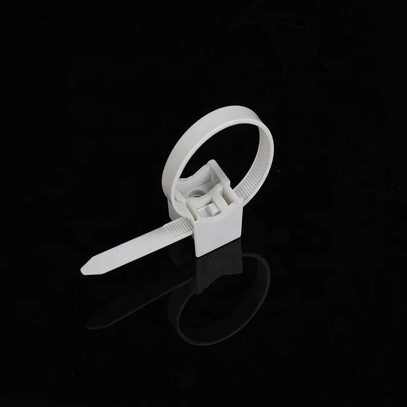 Factory Sale Various Saddle Mount Cable Tie, Saddle Mounting Nylon Wire Cable Tie