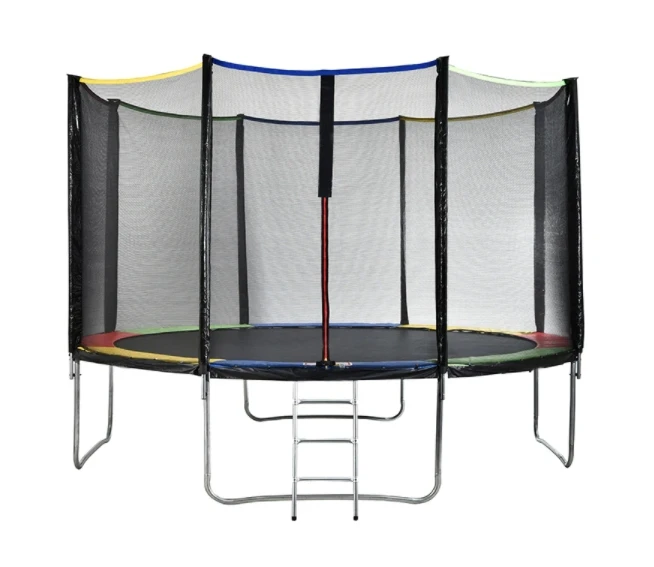 Haotong 10FT 14TF 16FT Outdoor Fitness Equipment Adult Kids Fitness Elastic Trampoline Outdoor Large Trampoline