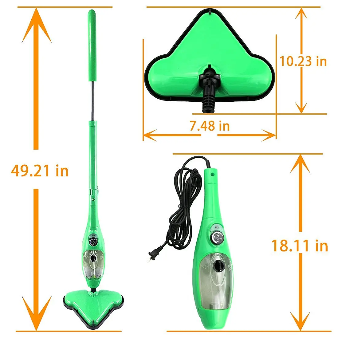 5 In One Steam mops cleaner 1300W/ steam mop cleaner /portable high pressure water jet cleaner high pressure cleaner X5  mop