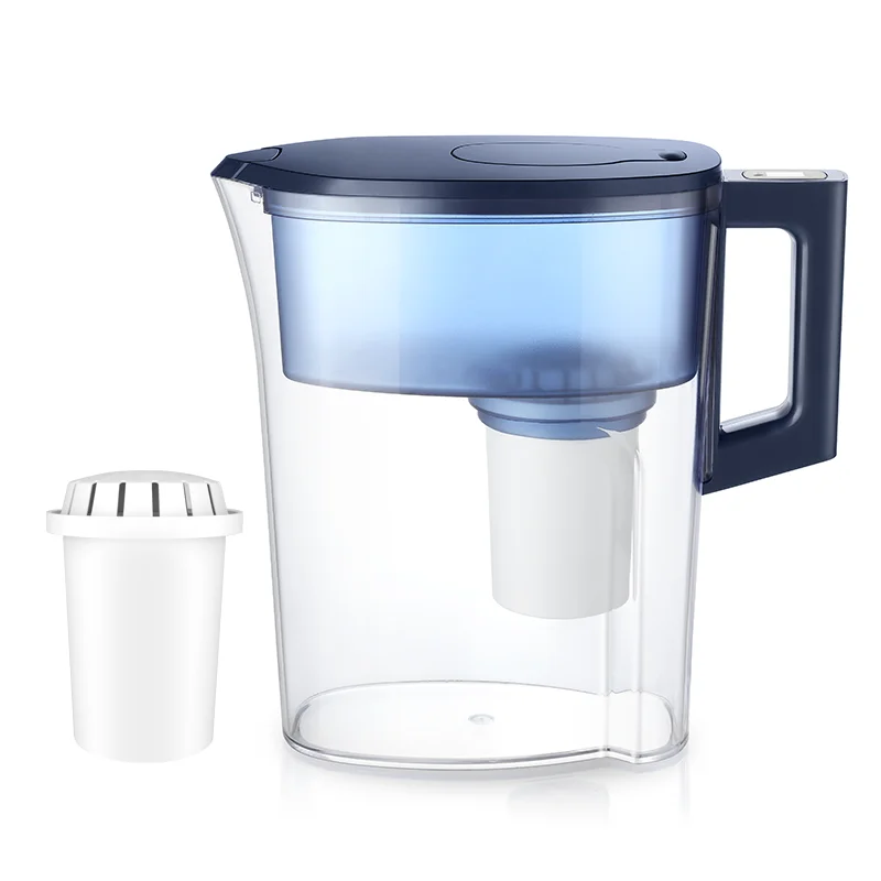 5-Stage Water Filtration System Alkaline Water Pitcher with Long Life Filter