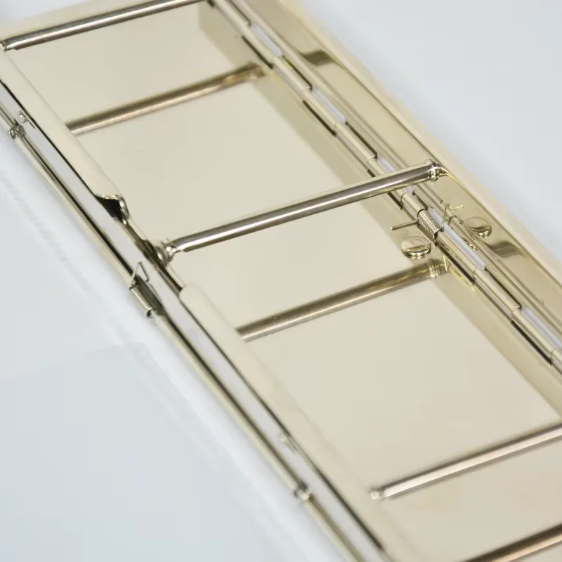 TAOYUAN Custom PVC Plastic Binder White 3-Pipe Stationary Document Holder with Clear Pocket