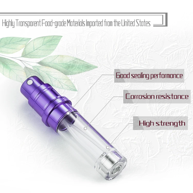 
Factory Price China Philippine Portable 5Ml Mini Size Atomizer Refillable Car Diffuser Perfume Bottle 