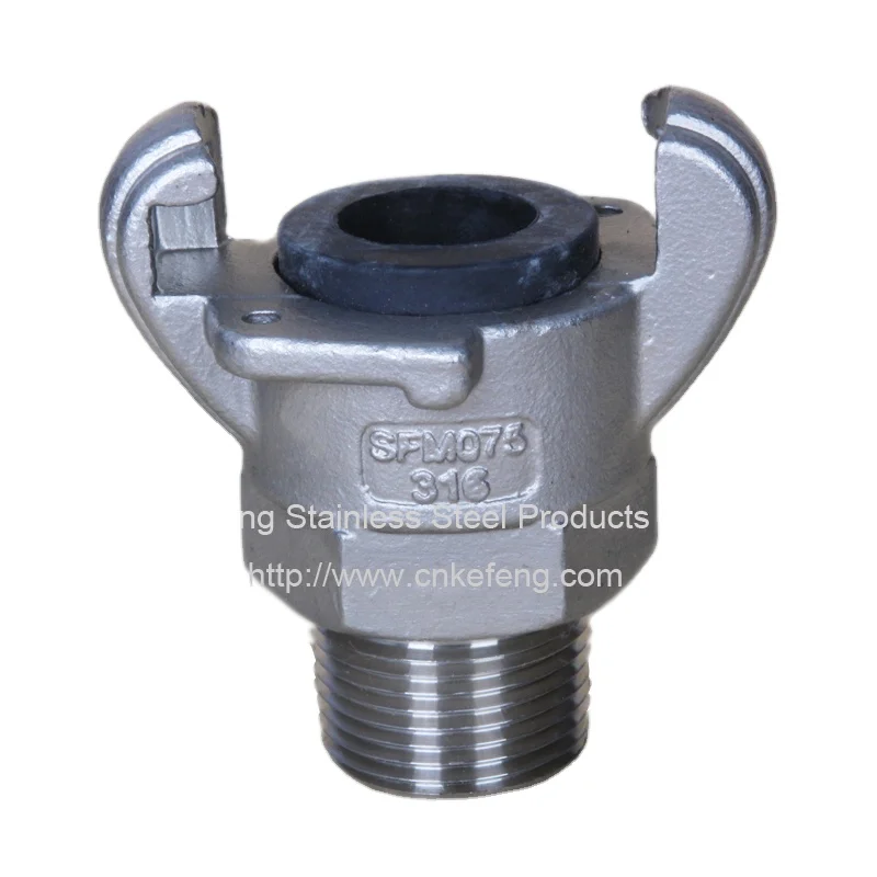 hardware products, stainless steel quick coupling, air hose claw fitting female type