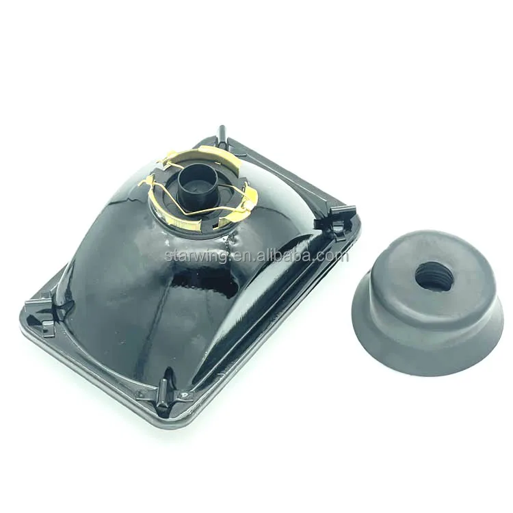 new arrival semi sealed beam headlight metal 5 inch square 4x6 inch used halogen h4 /led h4 for nissan truck lights