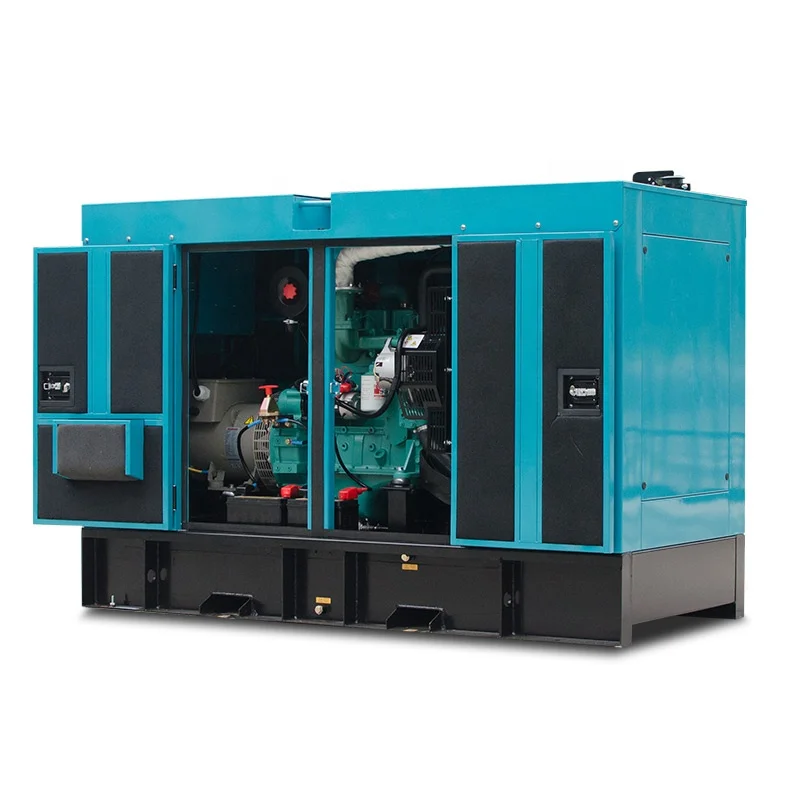 25kva 30kva 40kva 50kva 60kva silent diesel generator 100kva 150kva 200kva 250 kva with Cummins engine