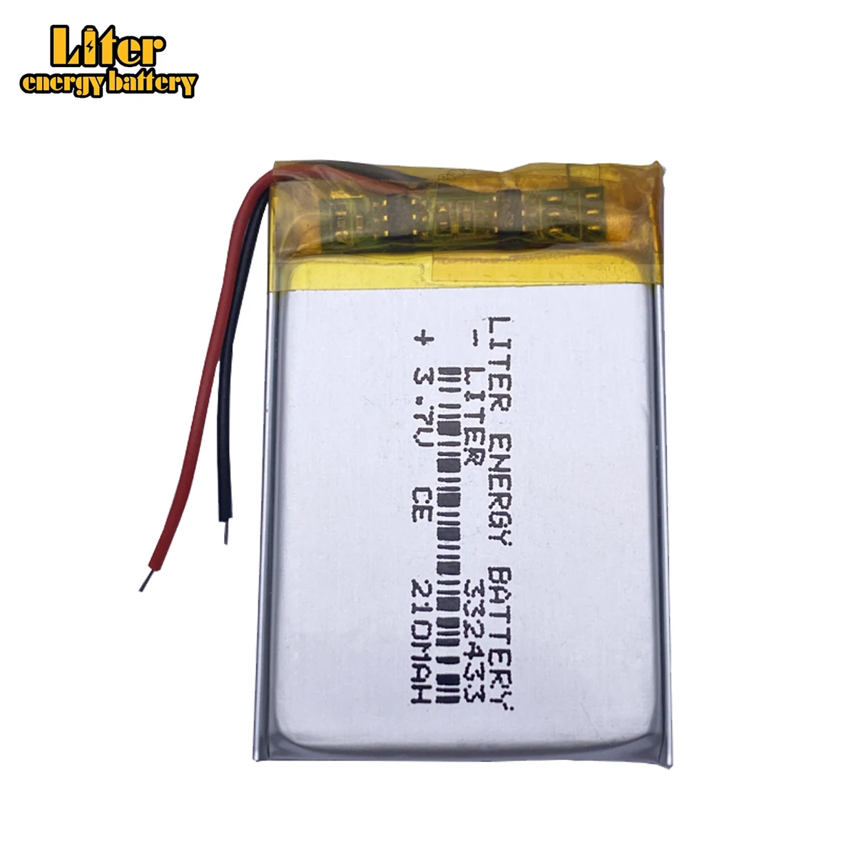 3.7V 332433 210mah Polymer lithium battery factory made electronic mask portable respirator SGR115 CI