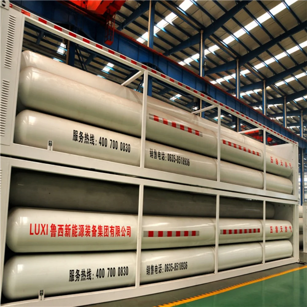 40FT ISO Standard CNG Container - 9 Tubes