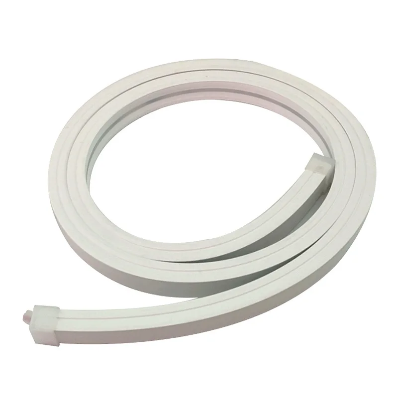 12x12mm Neon silicone cover LED silicone sleeve 1212 recessed flexible silicone tube without the bottom