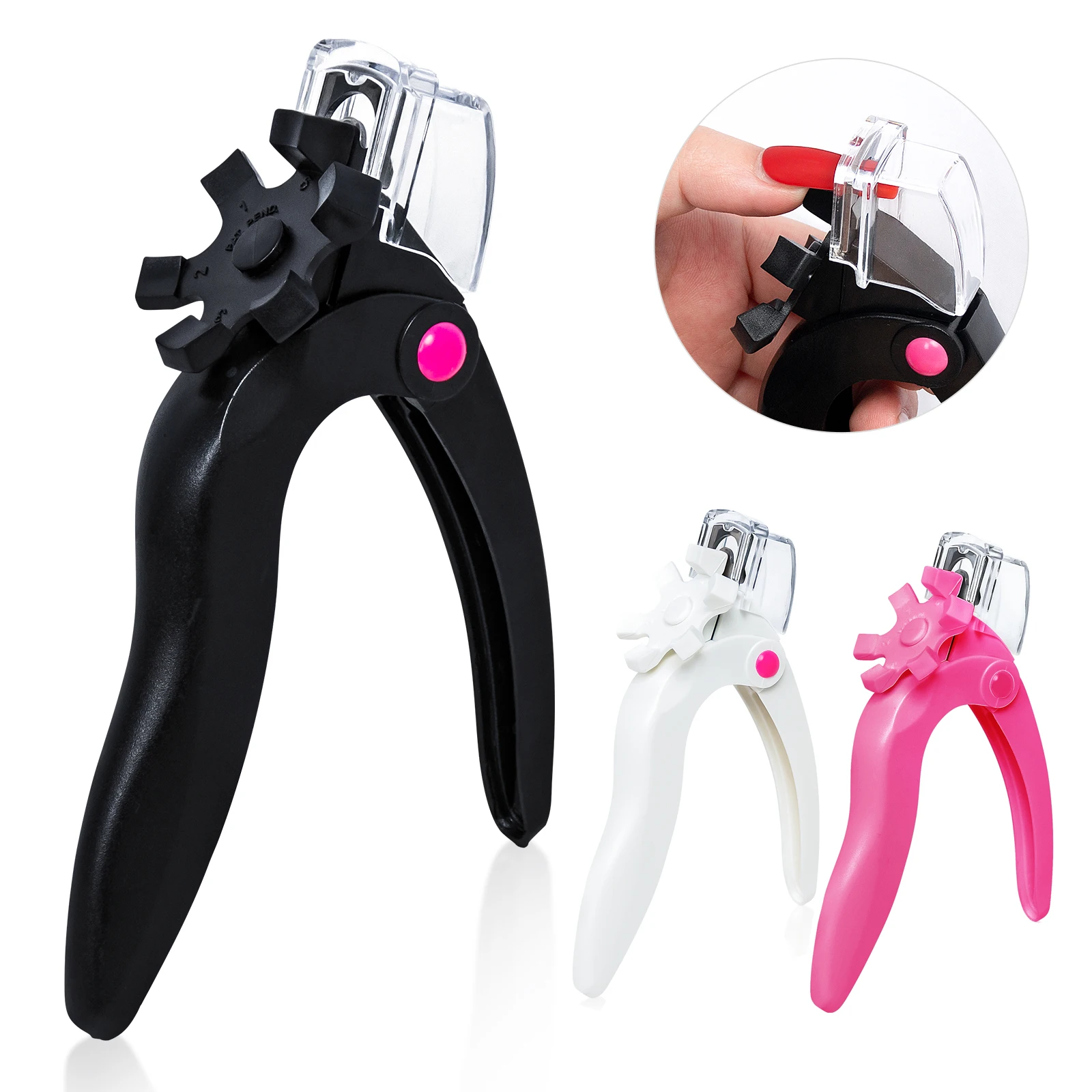 Профессиональная U-образная машинка для стрижки ногтей во французском стиле, акриловые накладные ногти для наращивания акриловых ногтей, полигель