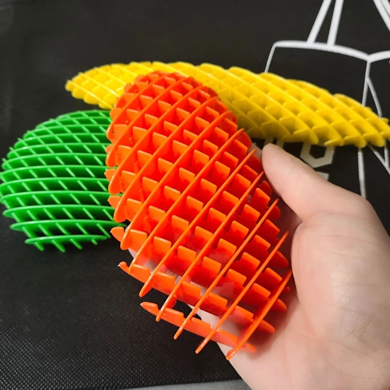 New Decompression Elastic Mesh Toys Solid Printed Radish Decompression Healing Toys Stretch Anti Stress Small Toy Ornaments