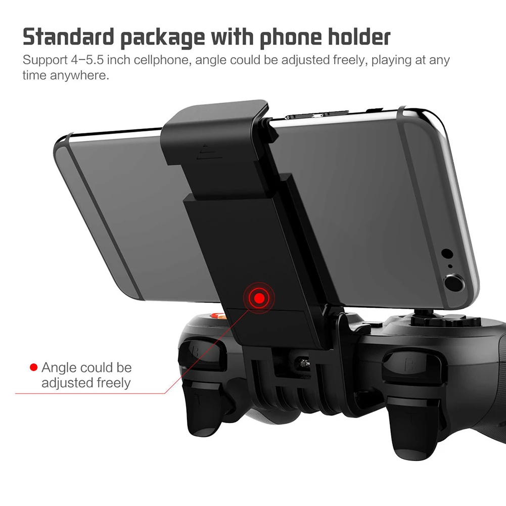 ipega PG9078 Wireless Gamepad Controller Gaming Player Handle Joystick for Android/IOS smartphone Tablet for PUBG Games Trigger