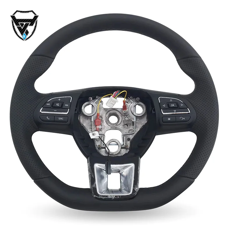 Leather without paddle shifters modified steering wheel suitable for MG4 MG5 MG6 MG7